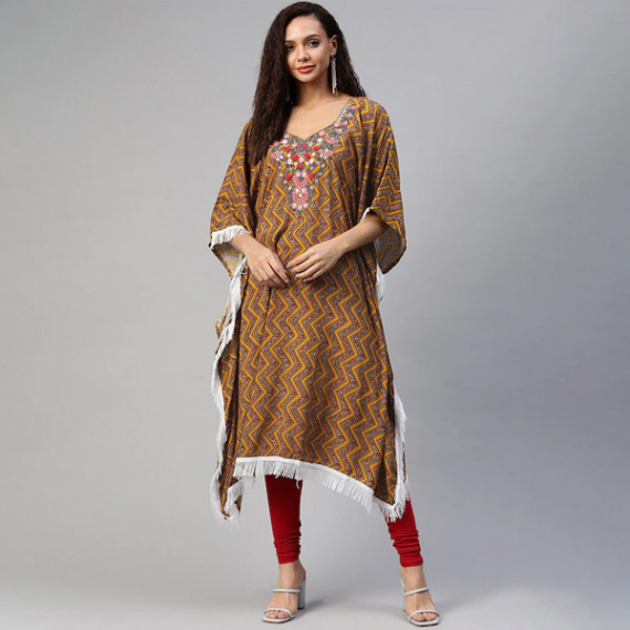 https://www.fitdrop.in/products/women-orange-brown-geometric-printed-thread-work-pure-cotton-kaftan-kurta