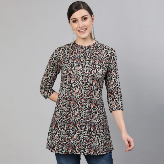 https://www.fitdrop.in/products/women-black-maroon-abstract-printed-tunic