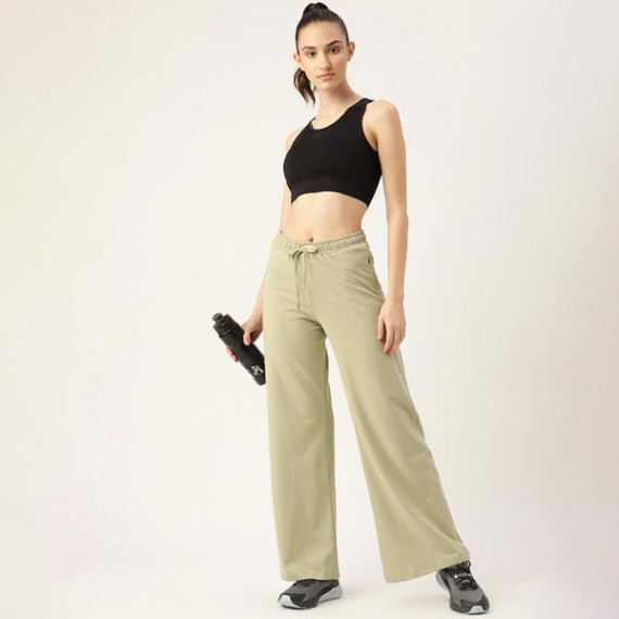 https://www.fitdrop.in/products/women-olive-green-solid-cotton-wide-leg-track-pants