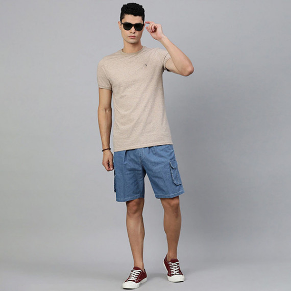 https://www.fitdrop.in/products/men-blue-solid-pure-cotton-cargo-shorts