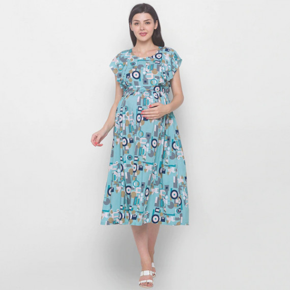 https://www.fitdrop.in/products/blue-floral-maternity-midi-dress