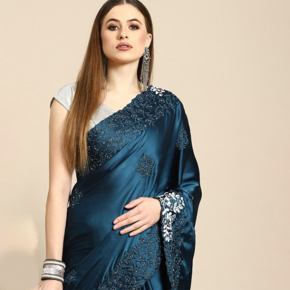 https://www.fitdrop.in/products/blue-floral-embroidered-satin-saree