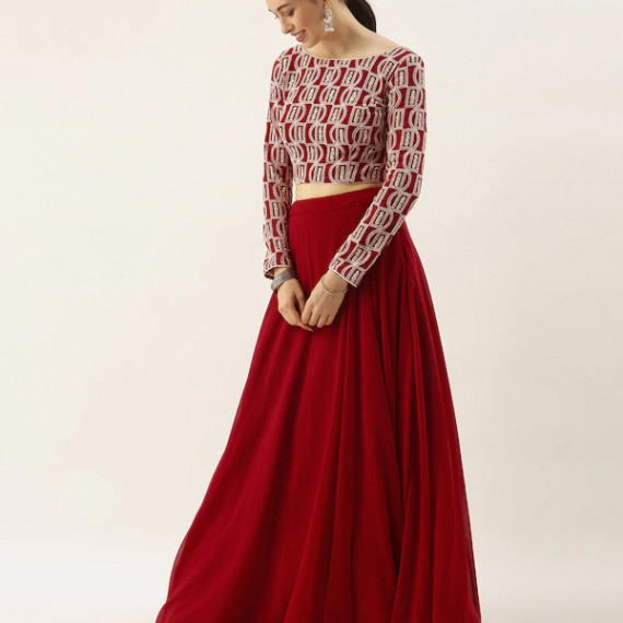 https://www.fitdrop.in/products/maroon-embroidered-thread-work-ready-to-wear-lehenga-blouse-with-dupatta